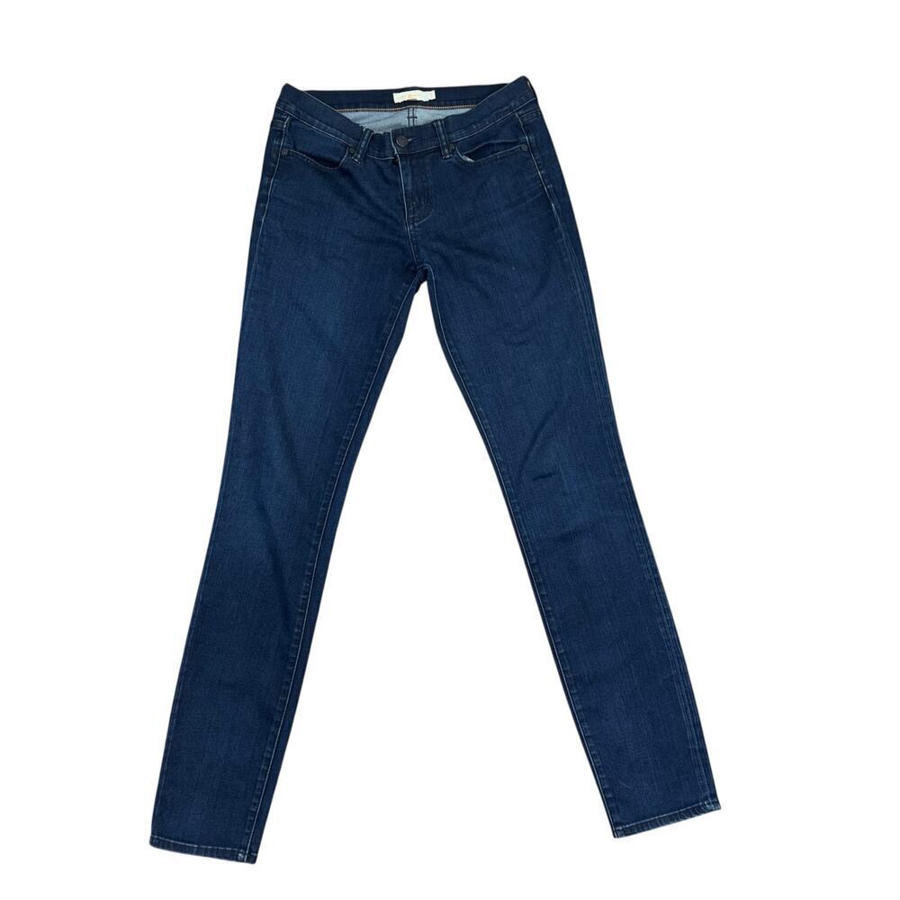 Tory Burch Slim Straight Skinny Blue Wash Jeans Women’s 27 Classic Casual Denim